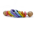 Rainbow Size Sequence Heirloom Rattle