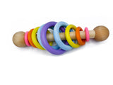 Rainbow Size Sequence Heirloom Rattle