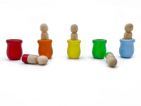 Color Sorting Peg People