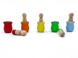 Color Sorting Peg People