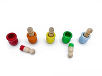 Color Sorting Peg People