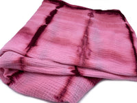 Hand Dyed Double Cotton Gauze Swaddle Blanket